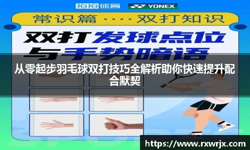 从零起步羽毛球双打技巧全解析助你快速提升配合默契